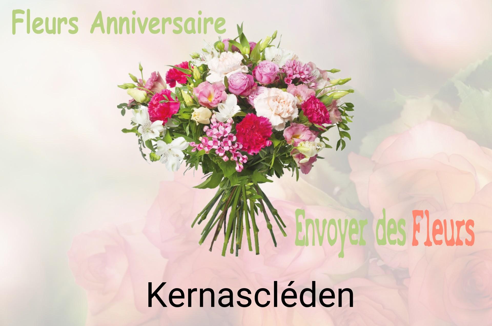 Bouquet de fleurs d’anniversaire livré à Kernascléden